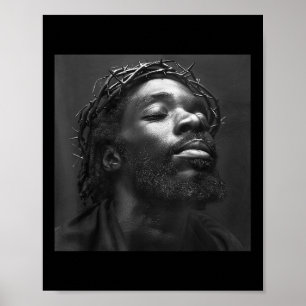 Schwarzer Jesus, Christus, Kirche, Christus, Jesus Poster