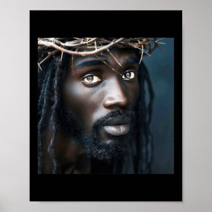 Schwarzer Jesus, Christus, Kirche, Christus, Jesus Poster