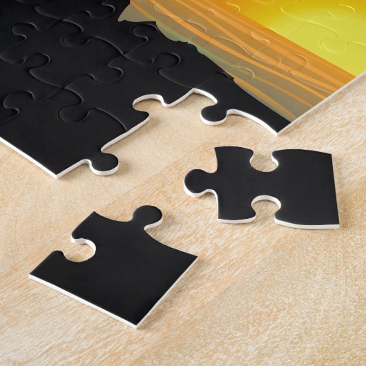 Schwarzer Jesus Christus Puzzle (Seite)