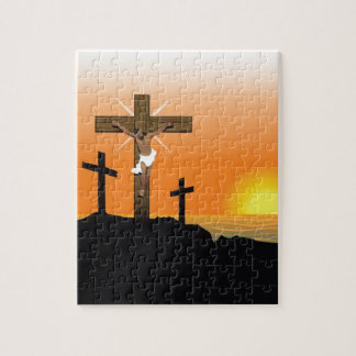 Schwarzer Jesus Christus Puzzle