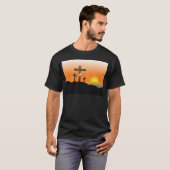 Schwarzer Jesus Christus T-Shirt (Vorne ganz)