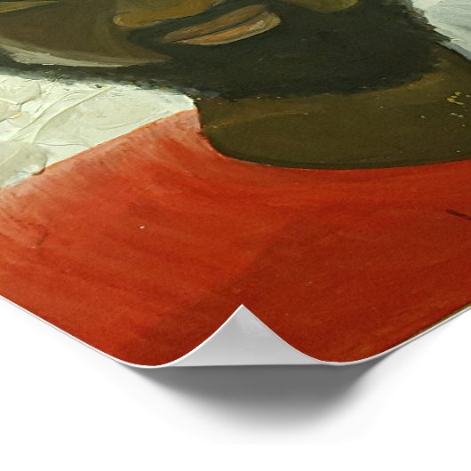 Schwarzer Jesus kehrt zurück Poster (Ecke)