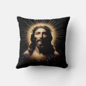 Schwarzer Jesus Kissen! Kissen (Rückseite)