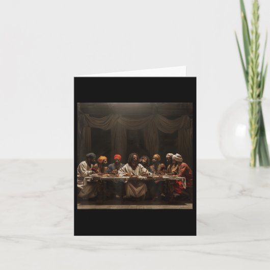 Schwarzer Jesus, Letztes Opfer, Jesus 0 Karte (Vorderseite)