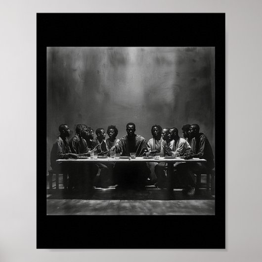 Schwarzer Jesus, Letztes Opfer, Jesus 1 Poster (Vorne)