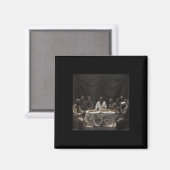 Schwarzer Jesus, Letztes Opfer, Jesus 8 Magnet (Vorderseite/Rückseite)