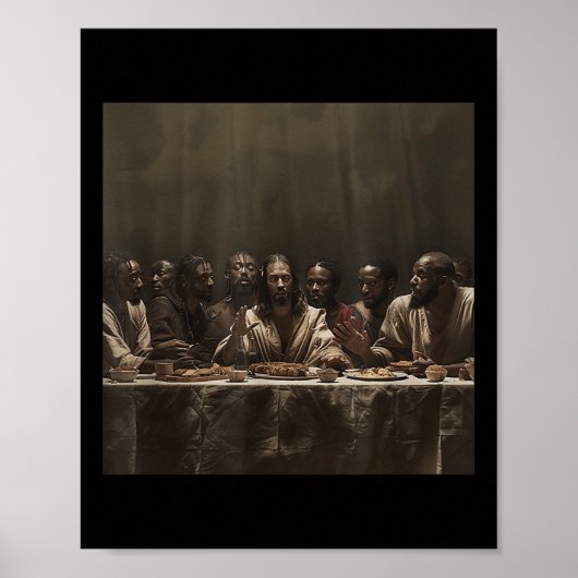 Schwarzer Jesus, Letztes Opfer, Jesus _8 Poster (Vorne)