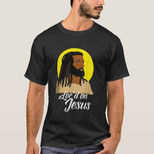 Schwarzer Jesus mit Locations in Afroamerikanisch  T-Shirt