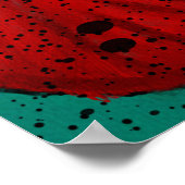 Schwarzer Jesus Poster (Ecke)