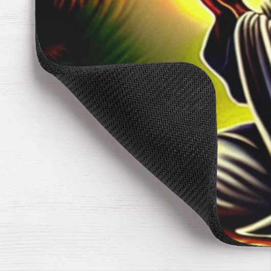 Schwarzer Jesus Prachen in Gethsemane Mouse Pad Mousepad (Ecke)