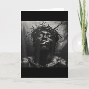 Schwarzer Jesus raucht, Christentum, Kirche, Chris Karte