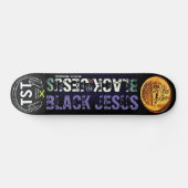 SCHWARZER JESUS Skateboard (Horizontal)