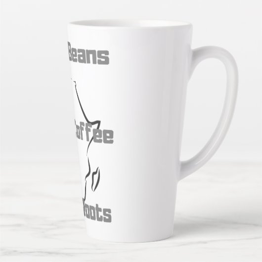 Schwarzer Kaffee Milchtasse (Rechts)