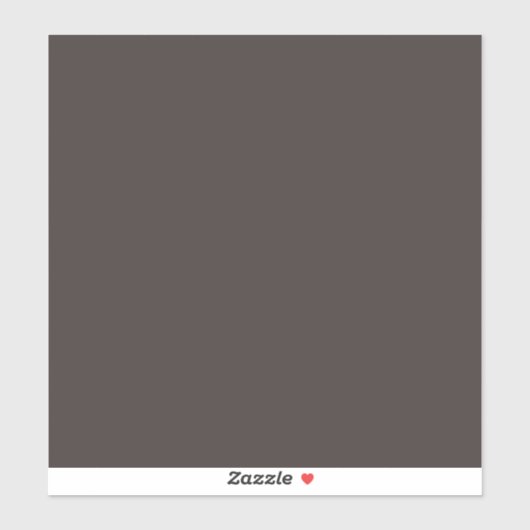 Schwarzer Kaffee (Vollfarbe) Aufkleber (Blatt)