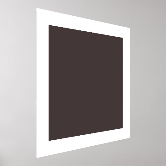 Schwarzer Kaffee (Vollfarbe) Foliendrucke (Ablage )