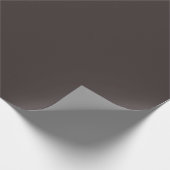 Schwarzer Kaffee (Vollfarbe) Geschenkpapier (Ecke)
