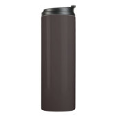 Schwarzer Kaffee (Vollfarbe) Thermosbecher (Nach links gedreht)