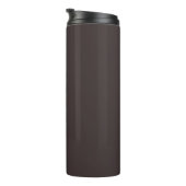 Schwarzer Kaffee (Vollfarbe) Thermosbecher (Nach rechts gedreht)