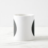 Schwarzer Kaffeetasse (Mittel)