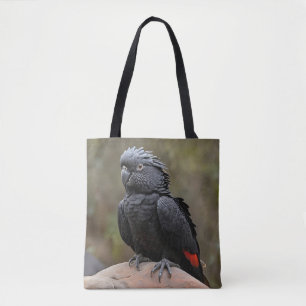 Schwarzer Kakadu Tasche