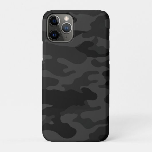 Schwarzer Kamm Case-Mate iPhone Hülle (Rückseite)