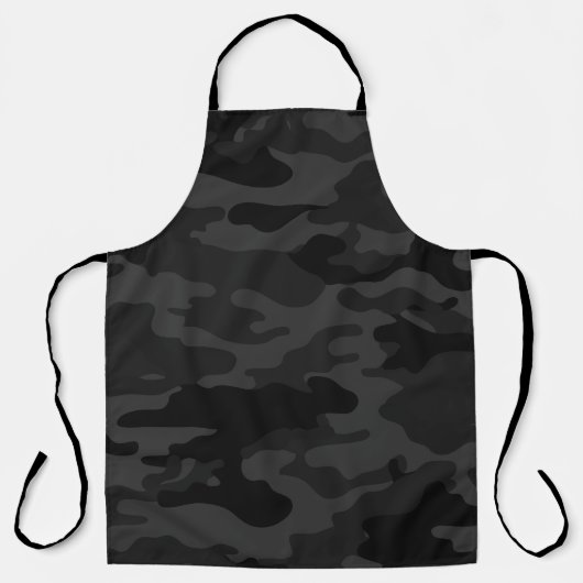 Schwarzer Kamm Schürze (Vorderseite)