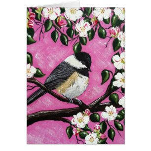 Schwarzer Kappe Chickadee
