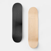 SCHWARZER KARBON-SCHWARZE GRAUEN-DOTS-DUNKELPATTER SKATEBOARD (Vorderseite)
