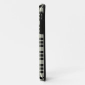 Schwarzer karierter universeller iPhone 5 Kasten Case-Mate iPhone Hülle (Hinten/Links)