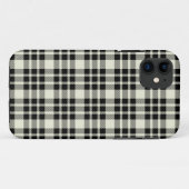 Schwarzer karierter universeller iPhone 5 Kasten Case-Mate iPhone Hülle (Rückseite (Horizontal))