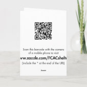 Schwarzer Karte (Rückseite)