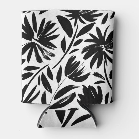 Schwarzer Kasten: Vintages Chrysanthemum Dosenkühler (Vorderseite)