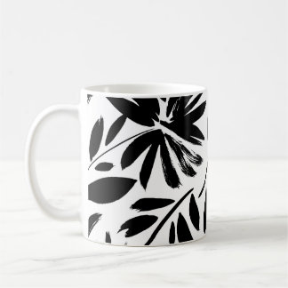 Schwarzer Kasten: Vintages Chrysanthemum Kaffeetasse