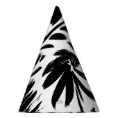 Schwarzer Kasten: Vintages Chrysanthemum Partyhütchen (Rechts)