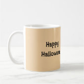 Schwarzer Katzenkürbis Kaffeetasse (Links)