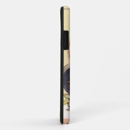 Schwarzer Kaviar Case-Mate iPhone Hülle (Hinten/Rechts)