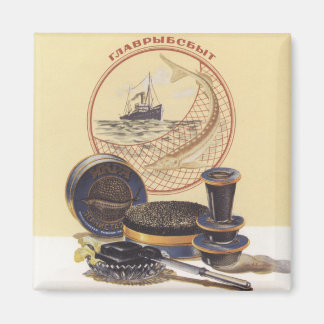 Schwarzer Kaviar Magnet