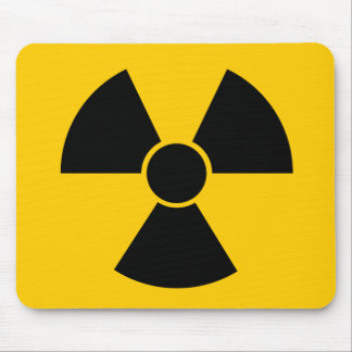 Schwarzer Kernwaffe Mousepad