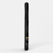 Schwarzer Klavier iPhone Kasten Case-Mate iPhone Hülle (Hinten/Rechts)