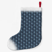 Schwarzer Kleiner Weihnachtsstrumpf (Rückseite)