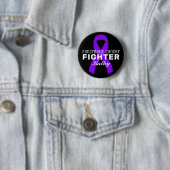 Schwarzer Knopf für Bauchspeicheldrüsenkrebs Button (Beispiel)