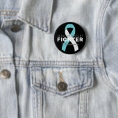 Schwarzer Knopf für die Gebärmutterhalskrebs Button (Beispiel)