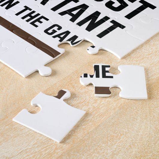 Schwarzer König das wichtigste Stück in Spiel 2 Puzzle (Seite)