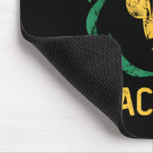 Schwarzer König Löwe Schwarze Geschichte Monat Män Mousepad (Ecke)