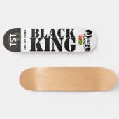 SCHWARZER KÖNIG Skateboard (Horizontal)