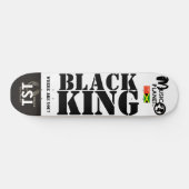 SCHWARZER KÖNIG Skateboard (Horizontal)