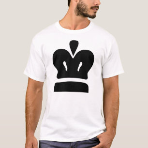 Schwarzer König T-Shirt