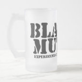 Schwarzer Köter-eisige Tasse (Links)