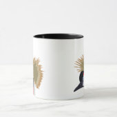 Schwarzer Kranich Tasse (Zentrum)