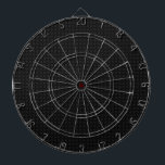 Schwarzer Kreis-Druckcooles Dartboard-Pfeil-Brett Dartscheibe<br><div class="desc">Geometrischer Dartboard Muster des schwarzen Kreisdruckes. Perfektes Geschenk für den Pfeilanhänger.</div>